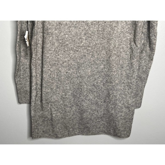 NWT Aritzia Community Dupont Long Sleeve Sweater Dress Heather Medium Gray Small - Picture 6 of 12